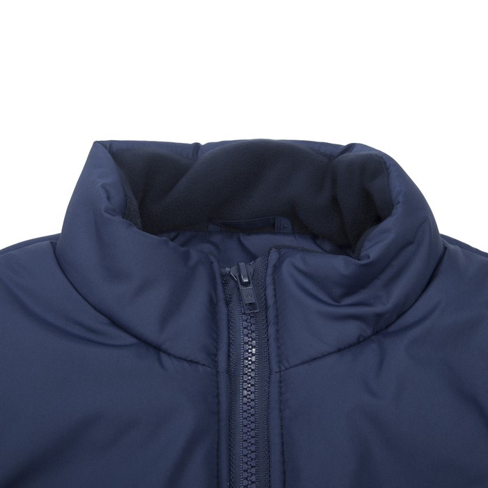 Жилет для девочки, рост 140 см, цвет синий