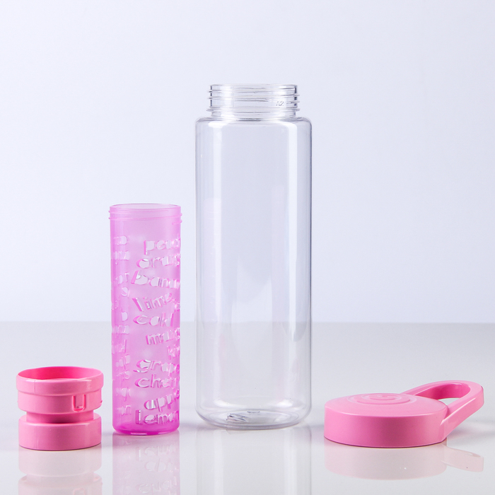 Бутылка с инфьюзером "Фреш", цвета МИКС