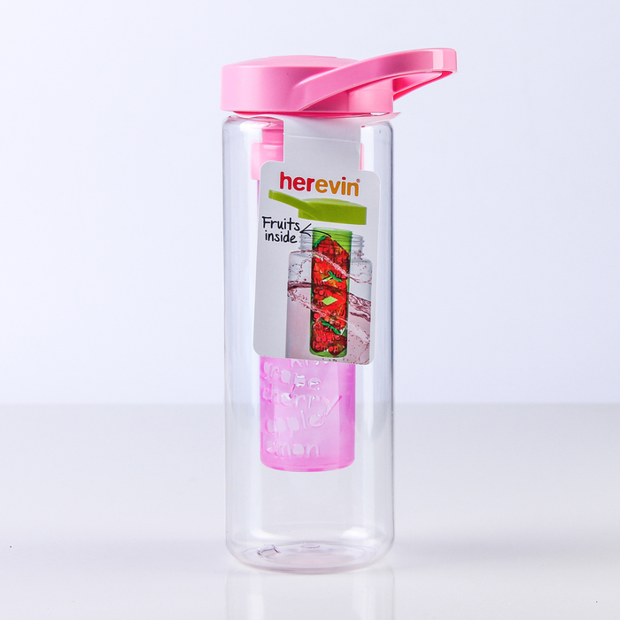 Бутылка с инфьюзером "Фреш", цвета МИКС