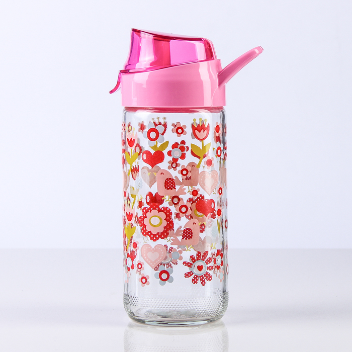 Бутылка 500 мл "Цветок"