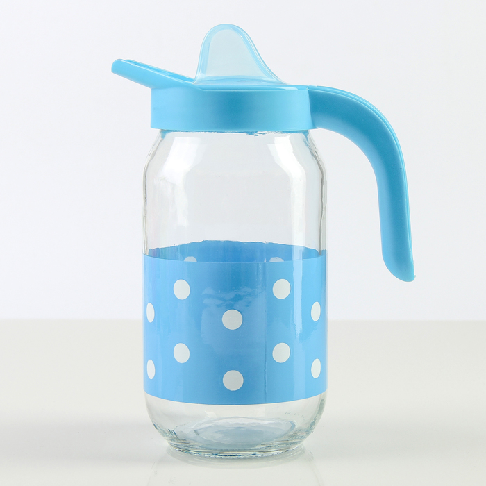 Кувшин 1 л "Ола", цвета МИКС