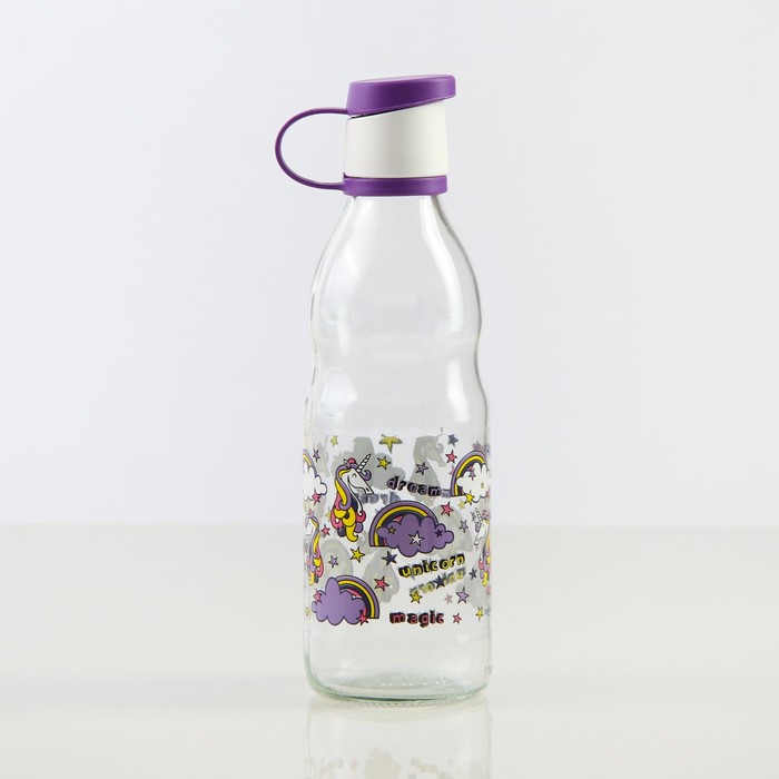 Бутылка 500 мл "Бимбо", цвета МИКС