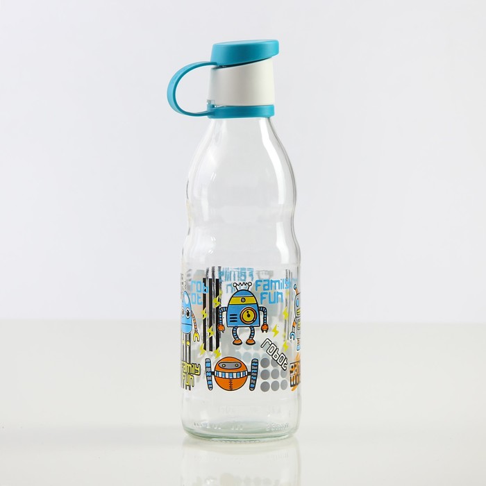 Бутылка 500 мл "Бимбо", цвета МИКС