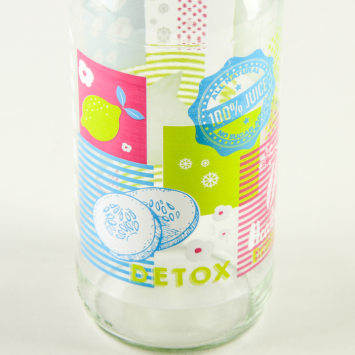 Бутылка 1 л "Зен", рисунок и цвета МИКС