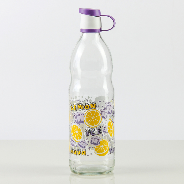 Бутылка 1 л "Зен", рисунок и цвета МИКС