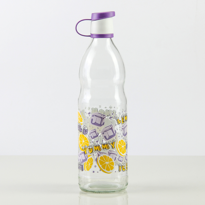 Бутылка 1 л "Зен", рисунок и цвета МИКС