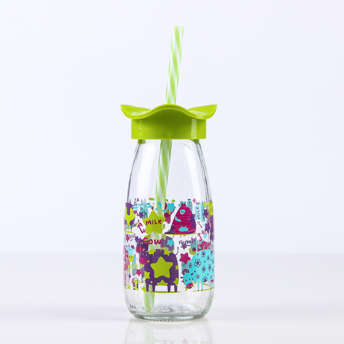 Бутылка 250 мл "Молочный путь", рисунок МИКС