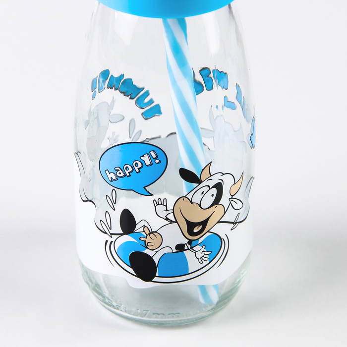 Бутылка 250 мл "Молочный путь", рисунок МИКС