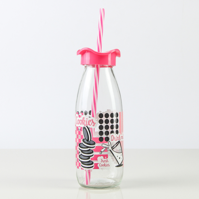 Бутылка 500 мл "Молочный путь", рисунок МИКС