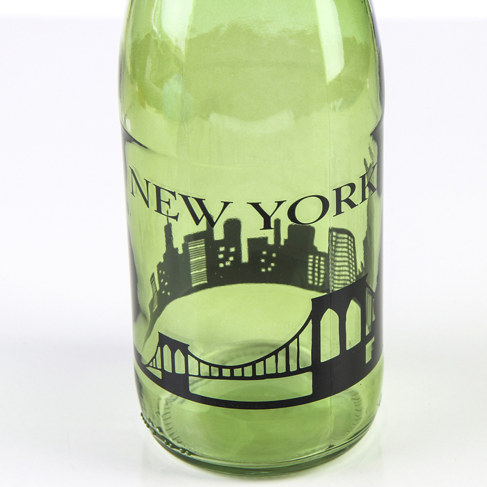 Бутыль для соуса и масла 1 л "Вокруг света", цвета МИКС