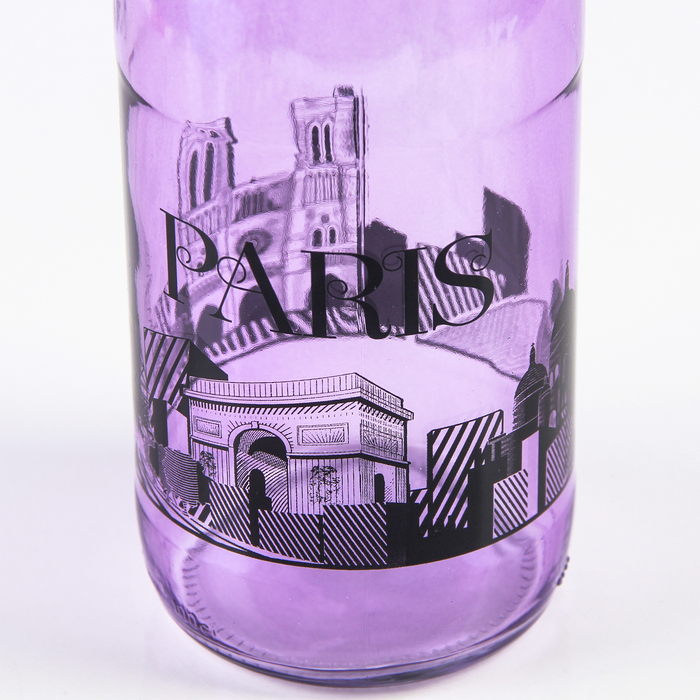 Бутыль для соуса и масла 1 л "Вокруг света", цвета МИКС