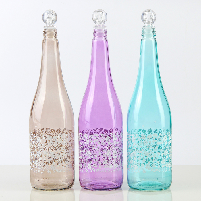 Бутыль для соуса и масла 1 л "Отантик", цвета МИКС