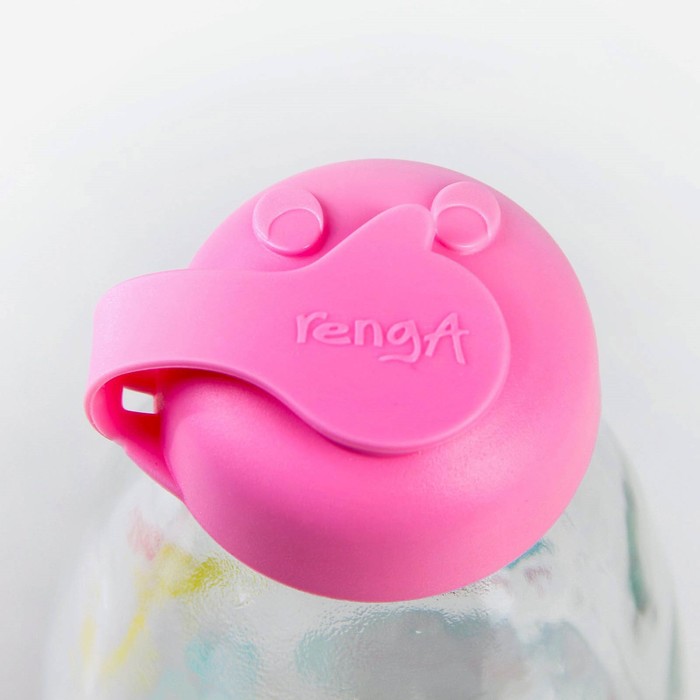 Бутылка 1 л "Фламинго", цвета МИКС