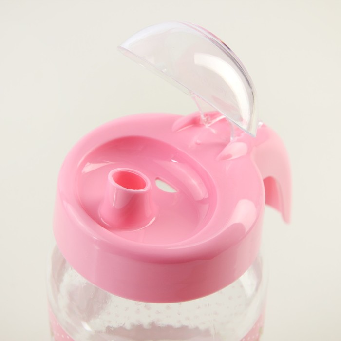 Бутыль для соуса и масла 1 л "Джоли", цвет розовый