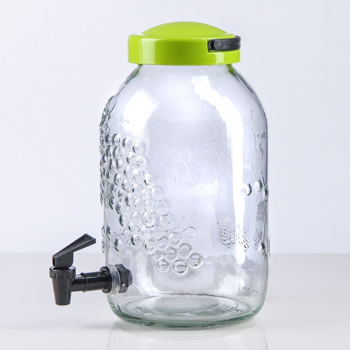 Кувшин с краником 5 л "Кармен", цвета МИКС