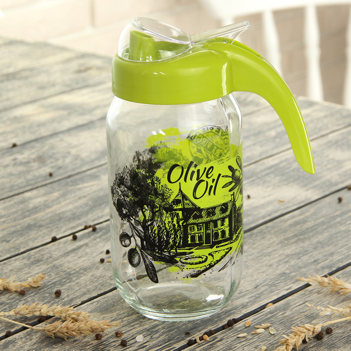 Бутыль для соуса и масла 1 л &quot;Оливки&quot;