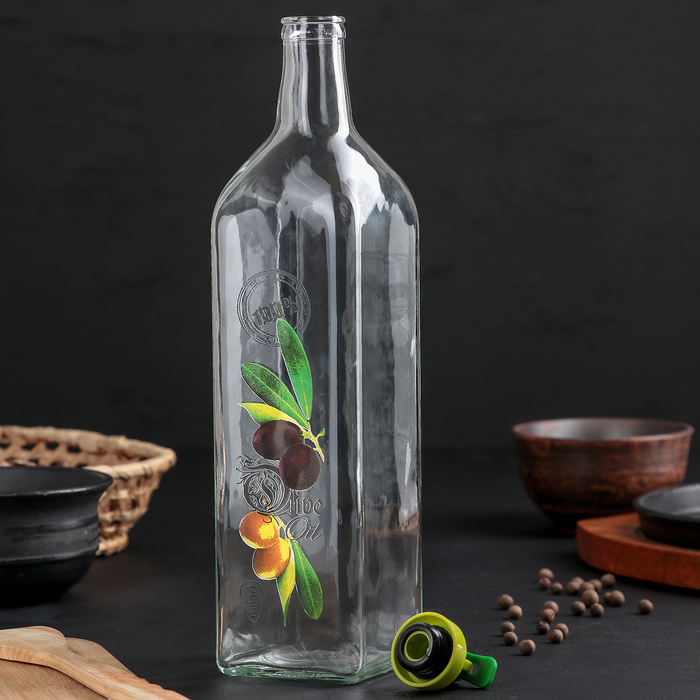 Бутыль для соуса и масла 1 л "Олива"