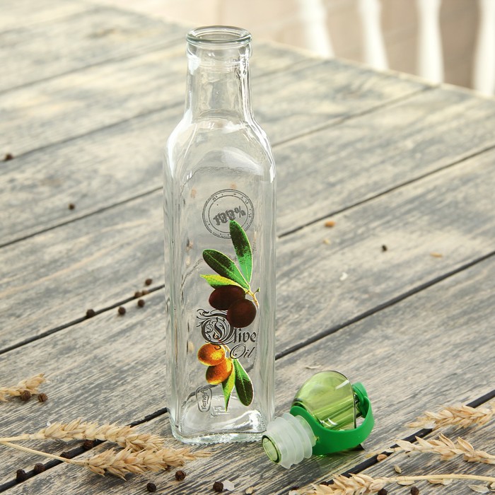 Бутыль для соуса и масла 250 мл "Олива"