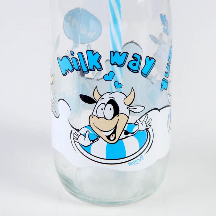 Бутылка 500 мл "Молочный путь", рисунок МИКС