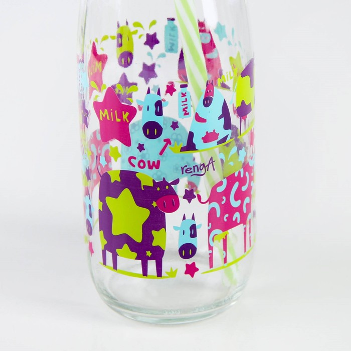 Бутылка 500 мл "Молочный путь", рисунок МИКС