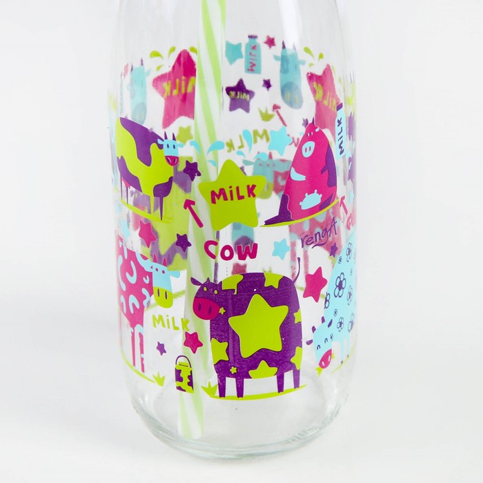 Бутылка 500 мл "Молочный путь", рисунок МИКС