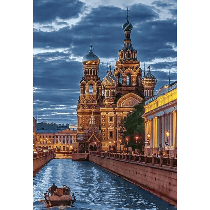 Картина стразами "Храм Спаса на Крови"