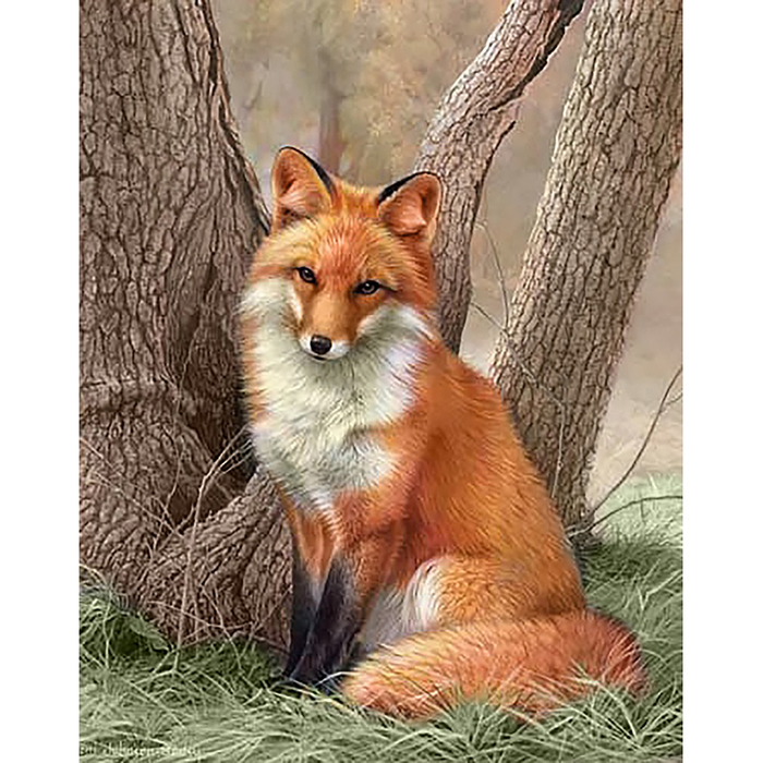 Картина стразами "Лисица"