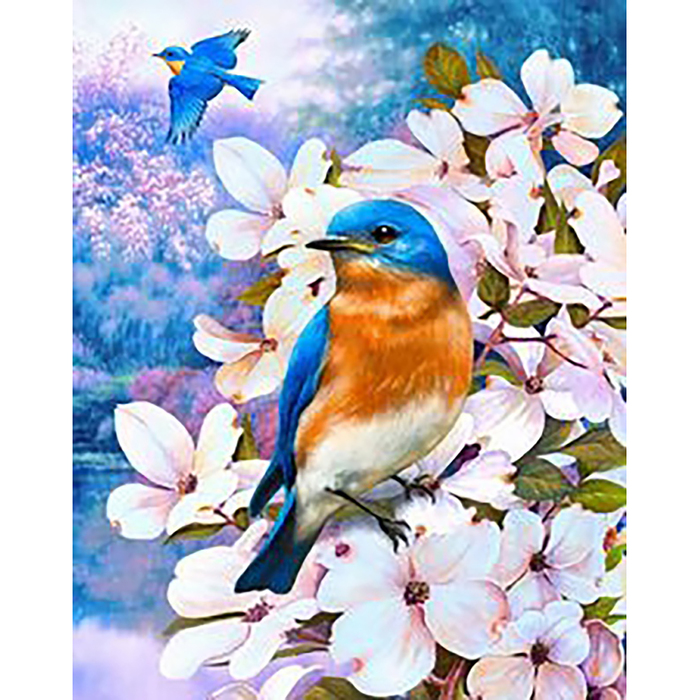 Картина стразами "Птицы лета"