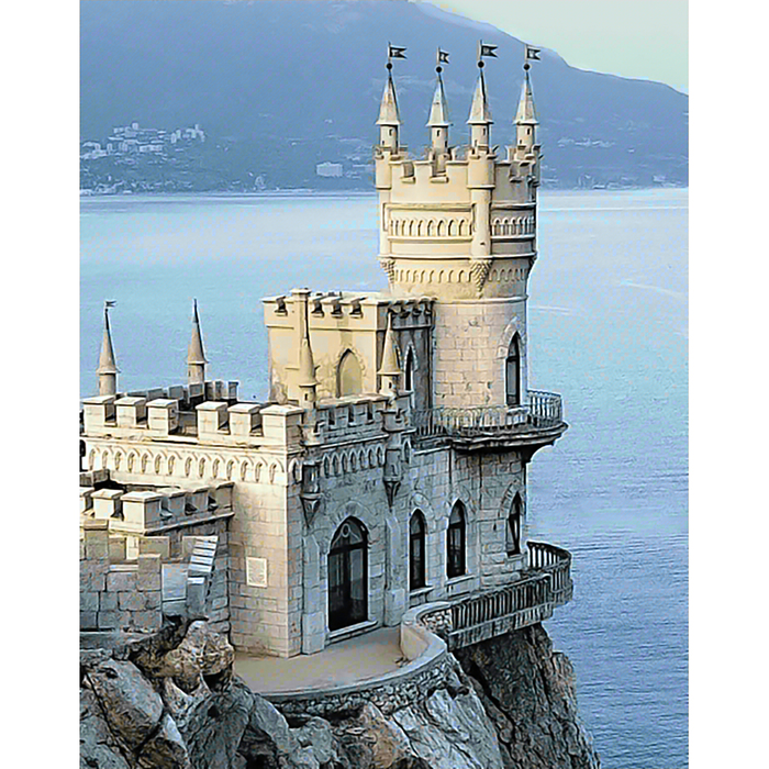 Картина стразами "Ласточкино гнездо"