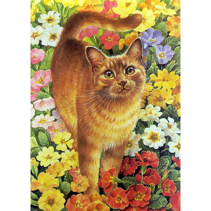 Картина стразами "Рыжий"