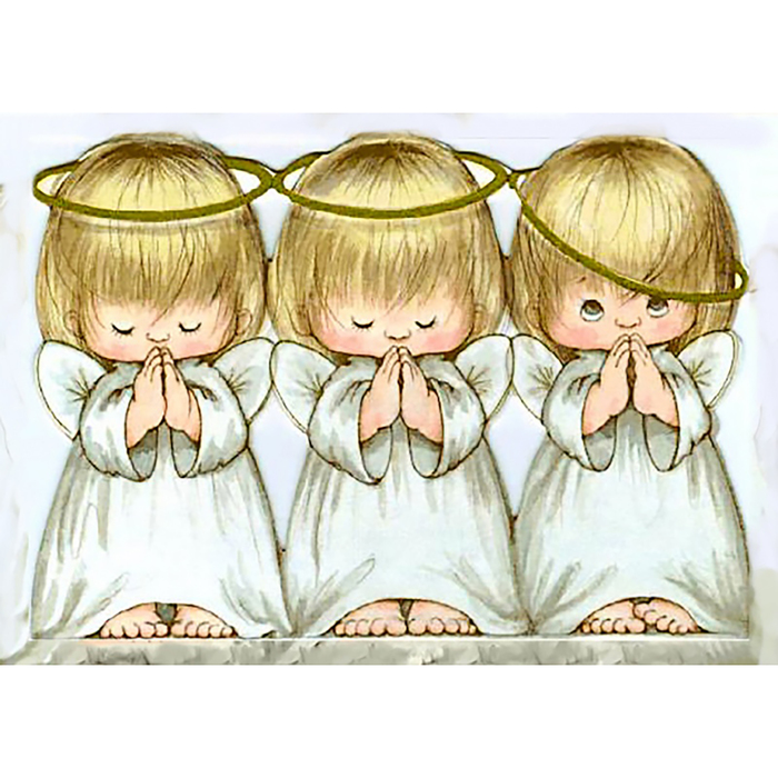 Картина стразами "Ангелочки"