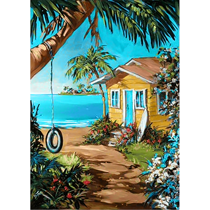 Картина стразами "Летний домик"