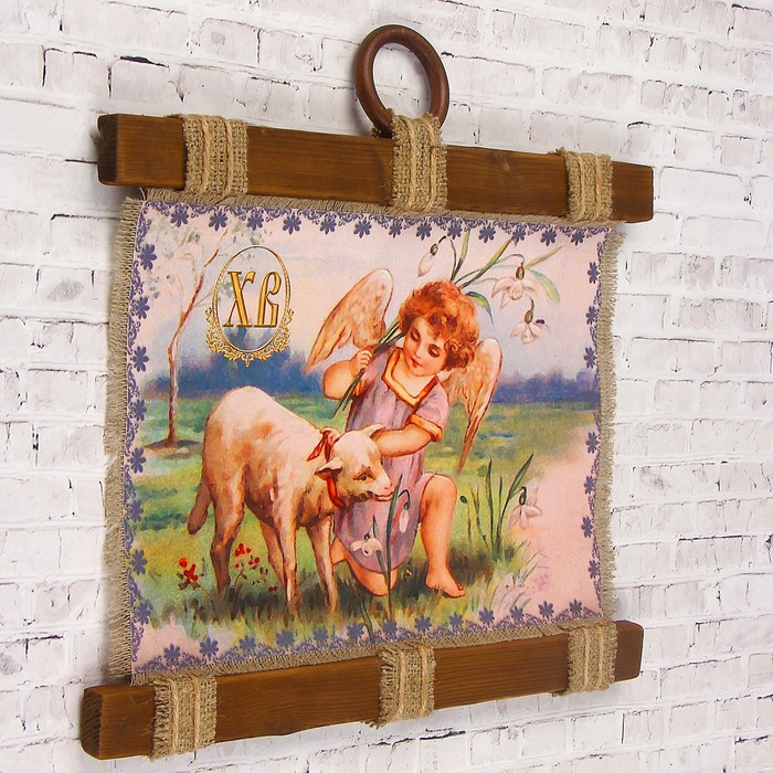 Сувенир свиток "Агнец и Ангел"