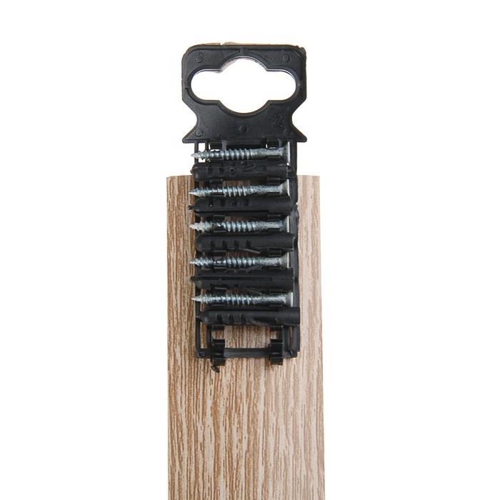 Порог одноуровневый, дуб беленный, 40*900 мм