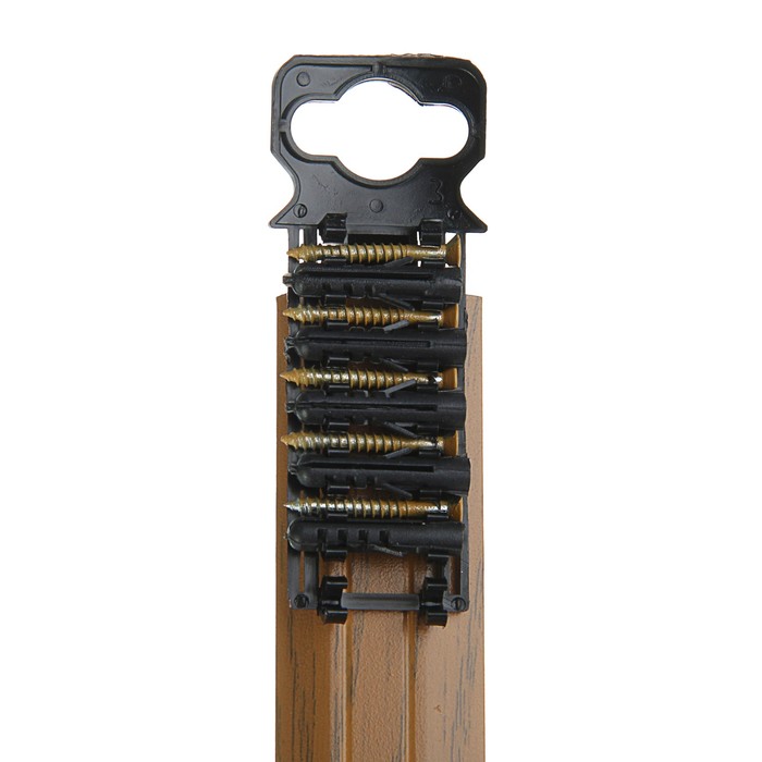 Порог разноуровневый кант, орех, 30*900 мм