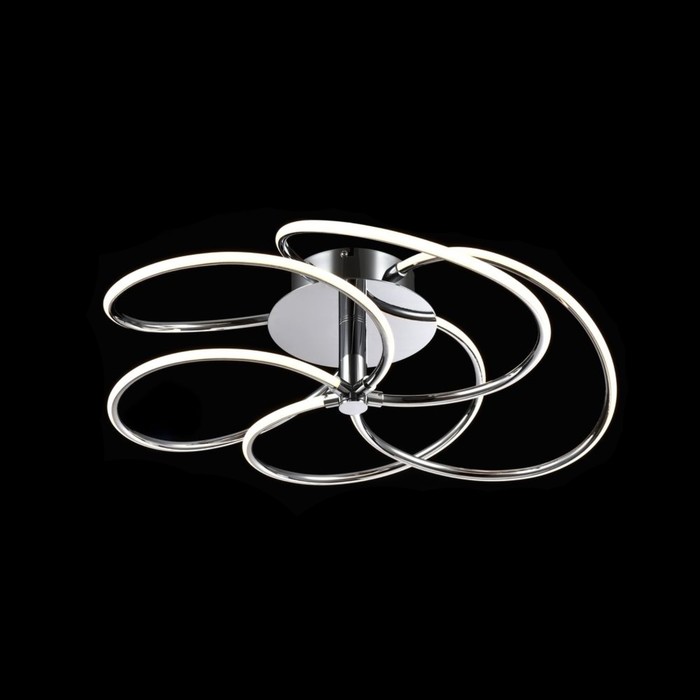 Люстра потолочная Klee 43W LED 2150 LM хром 56x56x15см