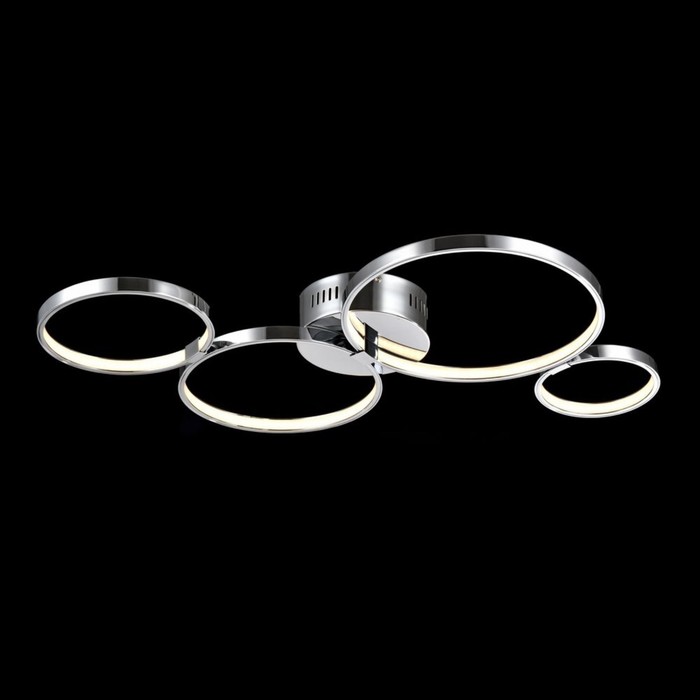 Люстра потолочная Olympia  - x30W LED 1500 LM хром 74x44x7см