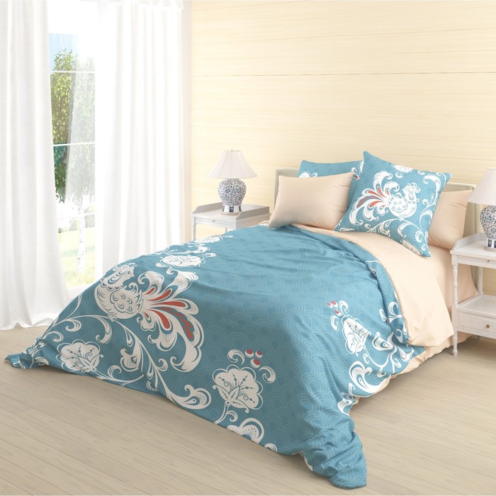 КПБ Divo дуэт, 220х240 см, 148х215 см-2 шт., 70х70 см-2 шт., ранфорс