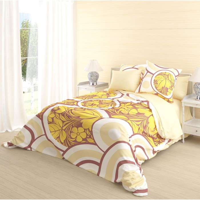 КПБ Kupava 2 сп., 180х215 см, 160х200 см на рез., 70х70 см-2 шт., ранфорс