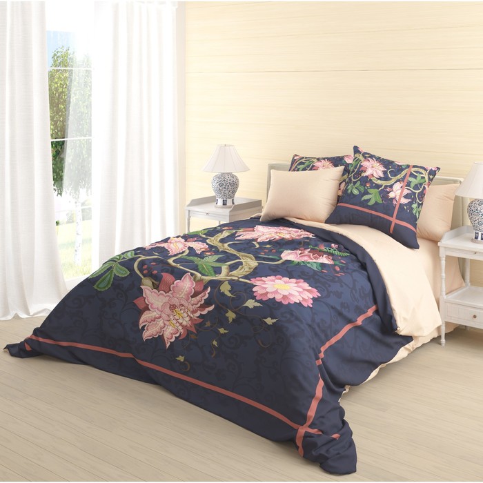 КПБ Yaromila 2 сп., 180х215 см, 160х200 см на рез., 70х70 см-2 шт., ранфорс