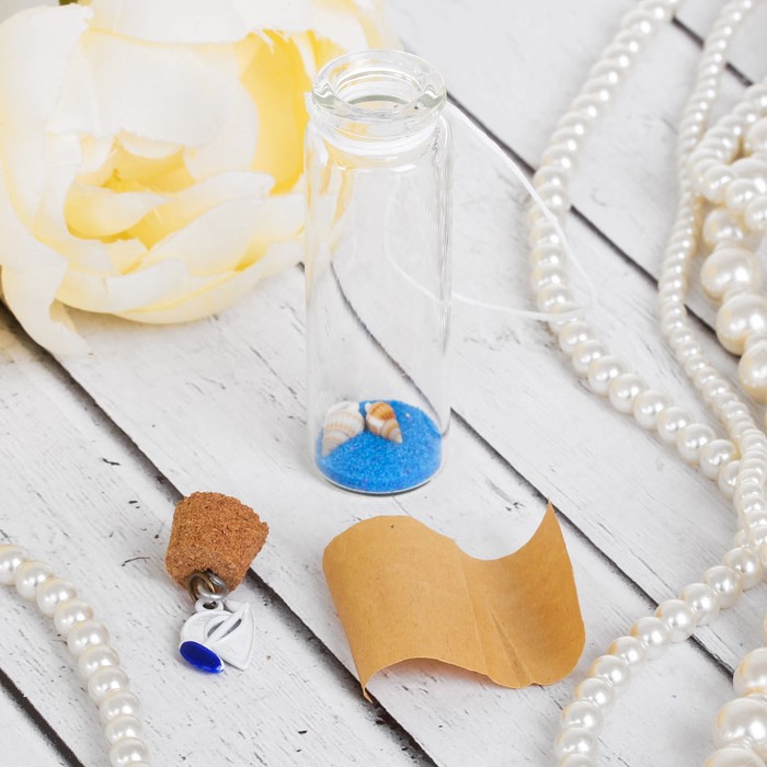 Набор для изготовления поздравления, пожелания с запиской "Морское приключение"