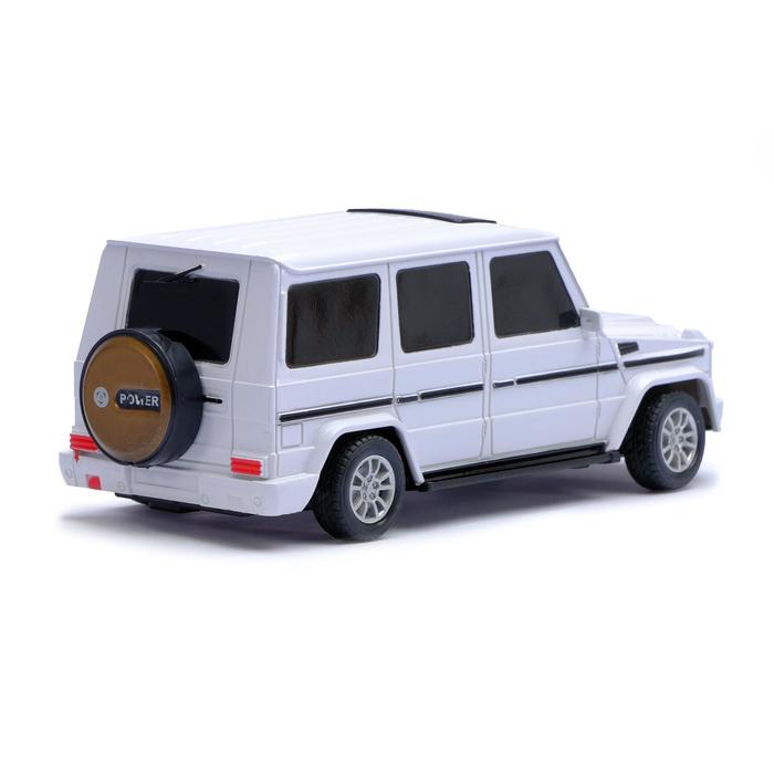 Джип радиоуправляемый "Гелик", 1:18, свет, работает от батареек, МИКС