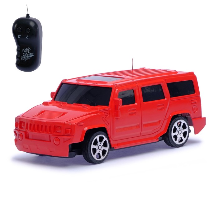 Джип радиоуправляемый "Внедорожник", работает от батареек, МИКС