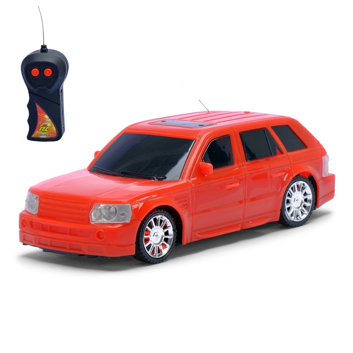 Джип радиоуправляемый "Рэнджик", работает от батареек, МИКС