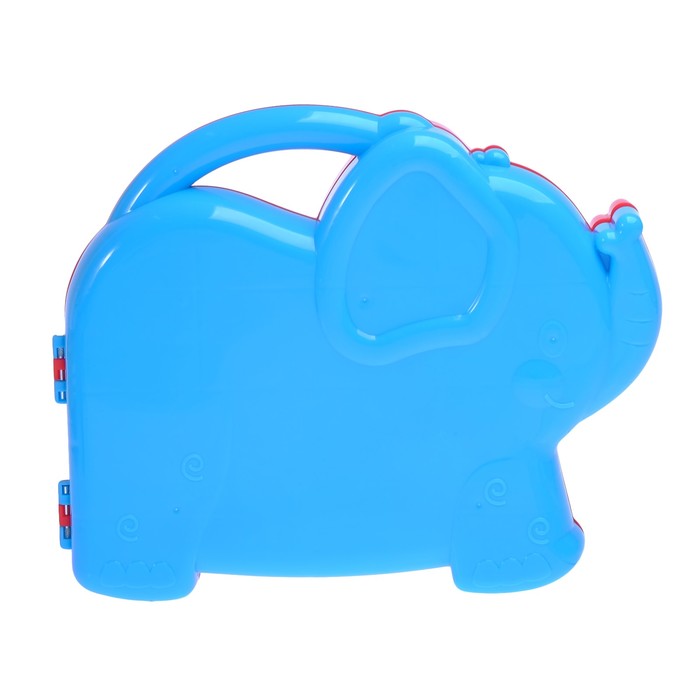 Развивающая игрушка "Доска слоник" со звуковыми эффектами, складывается в чемоданчик