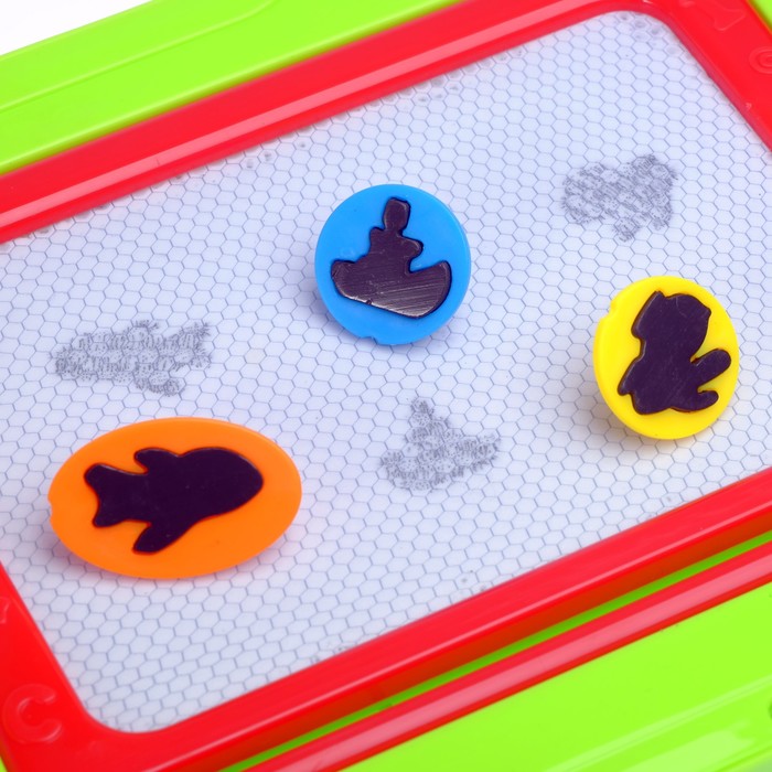 Развивающая игрушка "Доска дипломат" со звуковыми эффектами, складывается в чемоданчик