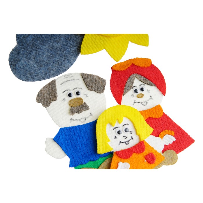 Набор дидактический "Репка" с игровым полем, 9 деталей