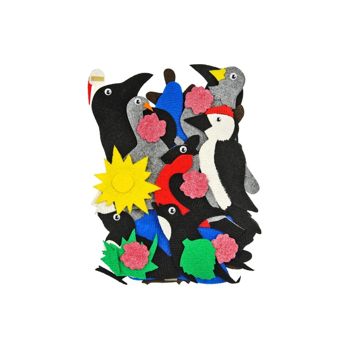 Набор дидактический "Городские птицы", 18 деталей