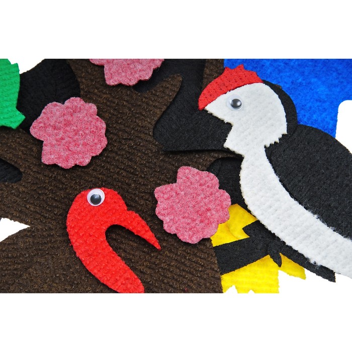 Набор дидактический "Городские птицы", 18 деталей