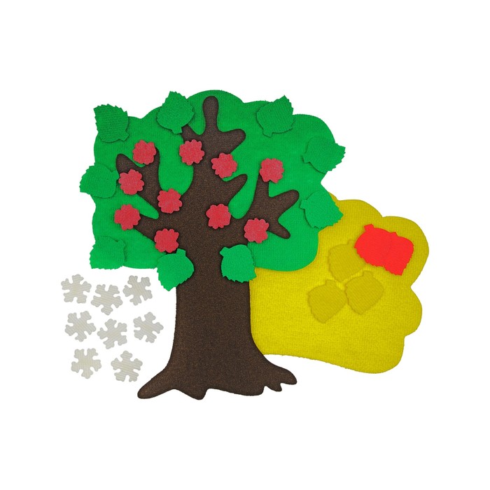 Набор дидактический "Маленькое дерево", 43 детали